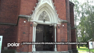 Ostrava pomáhá při renovacích památek i významných staveb