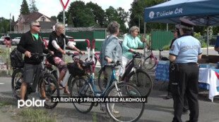 Za řidítky s přilbou a bez alkoholu. Na cyklostezku Koleje vyrazili policisté, strážníci a BESIP