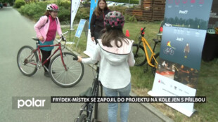 Celostátní projekt Na kole jen s přilbou dorazil do Frýdku-Místku