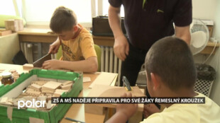 Spolupráce škol ve Frýdku-Místku přinesla řemeslný kroužek pro postižené děti
