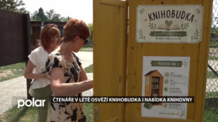 Čtenáře v létě osvěží knihobudka, tématický vozík a překvapení z krabice