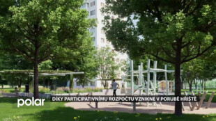 V Porubě vzniká díky participativnímu rozpočtu nové hřiště. Nabídne prvky pro všechny generace