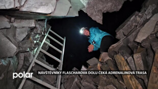 Flascharův důl zpřístupní novou adrenalinovou trasu, návštěvníky čeká žebřík i plazení