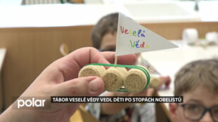 Tábor Veselé vědy vedl děti po stopách Nobelistů