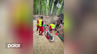 Záchranáři zasahovali během jednoho dne u dvou případů zraněných trailových cyklistů