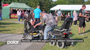 Benefiční festival Lidem pro radost v Hrabyni spojil zdravé i handicapované