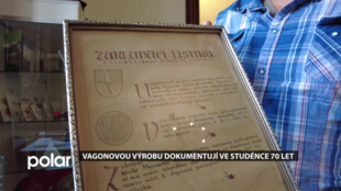 Vagonovou výrobu dokumentují ve Studénce 70 let