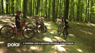 Karvinský cyklistický klub uspořádal příměstský tábor v Černém lese
