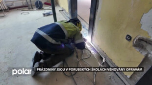 Prázdniny jsou v porubských MŠ a ZŠ věnovány opravám. Vyjdou na 40 milionů korun