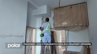 Prázdniny jsou v porubských školách věnovány opravám. Letos vyjdou na 40 milionů korun