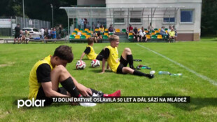 TJ Dolní Datyně oslavila 50 let a dál sází na mládež, přeje si i opravu správní budovy