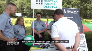 Na koupalištích buďte opatrní na své věci. Policisté radí návštěvníkům přímo u vody
