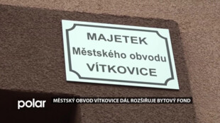 Vítkovice investují do dostupného bydlení