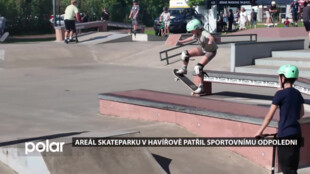 Areál skateparku v Havířově patřil sportovnímu odpoledni