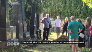 Komentovaná prohlídka židovského hřbitova přiblížila historii významných opavských rodin i tradice židovské komunity