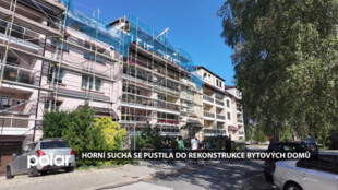 Horní Suchá se pustila do rekonstrukce bytových domů