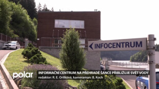 IC na přehradě Šance přibližuje pomocí pěti dotykových obrazovek svět vody