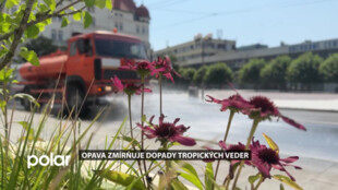 Opava zmírňuje dopady tropických veder. Pomáhají mlhoviště, pítko i delší otevírací doba koupaliště
