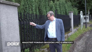Magistrát pomáhá obvodům s péčí o hřbitovy. V Hrabové se chystá oprava plotu