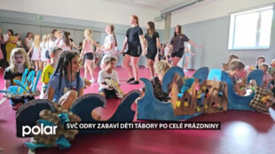 Středisko volného času Odry zabaví děti tábory po celé prázdniny
