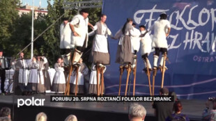 Porubu 20. srpna roztančí Folklor bez hranic. Festival nabídne domácí u zahraniční soubory