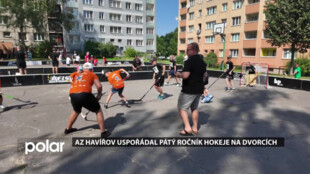 Hokej na dvorcích opět rozhýbal havířovské děti