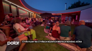 Čtyři filmy na čtyřech různých místech Nového Jičína, třeba i v atriu soukromé vily