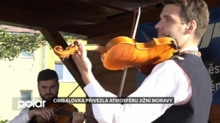 Cimbálovka přivezla do Studénky atmosféru jižní Moravy