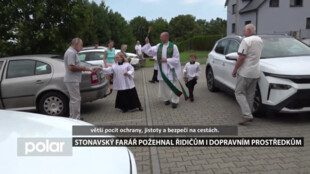Stonavský farář požehnal řidičům i dopravním prostředkům