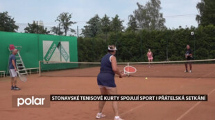 Stonavské tenisové kurty spojují sport i přátelská setkání