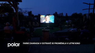 Filmy pod širým nebem. Farní zahrada v Ostravě-Heřmanicích láká na letní kino