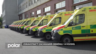 Zdravotníci obměňují flotilu vozů. Sanitky budou rozmístěny po celém kraji
