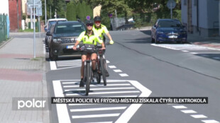 Policejní cyklohlídky ve Frýdku-Místku budou jezdit na elektrokolech