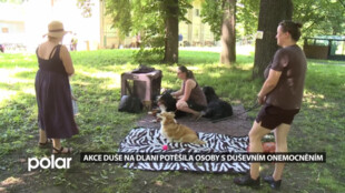 Lidé se zkušeností s duševním onemocněním se sešli na akci Duše na dlani