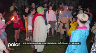 Při nocování na hradě Hukvaldy lidé odhalili vraha