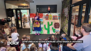 Letní umělecká scéna v Porubě letos nabídla i novinku. Koupí zmrzliny lidé přispěli do sbírky