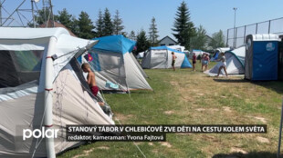 Hry, zábava, výlety. Tradiční stanový tábor v Chlebičově zval děti na cestu kolem světa