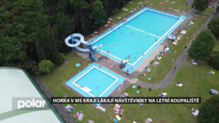 Horka v Moravskoslezském kraji lákají návštěvníky na letní koupaliště