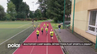 Multisport camp nabídl dětem týden plný sportu a zábavy