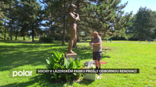 Město Karviná se pravidelně stará o sochy ve veřejném prostoru