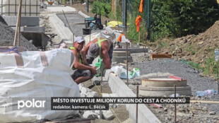 Frýdlant nad Ostravicí investuje miliony korun do cest a chodníků