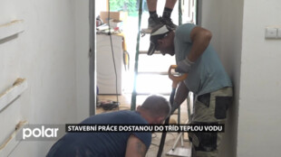 Stavební práce dostanou do tříd teplou vodu