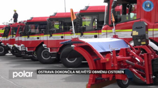 Ostrava dokončila největší obměnu cisteren. Dobrovolní hasiči mají moderní vozy
