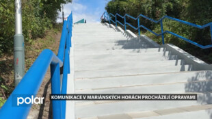 Silnice, schodiště i chodníky. Mariánskohorská radnice pokračuje v opravách komunikací