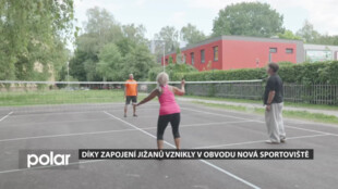 Díky zapojení obyvatel vznikly v Ostravě-Jihu nová sportoviště