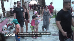 Hodokvas rytíře Kobylky je každoročně největší akcí na hradě Sovinci