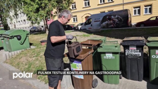 Občané Fulneku mohou nově třídit i gastroodpad, zatím mají k dispozici 10 kontejnerů