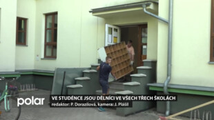 Ve Studénce jsou dělníci ve všech třech školách