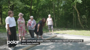 Obyvatelé Ostravy-Jihu mohou využívat nová hřiště - badmintonové a pétanquové