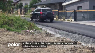 V Těrlicku dokončují několik letních staveb, opraveny jsou silnice i chodníky